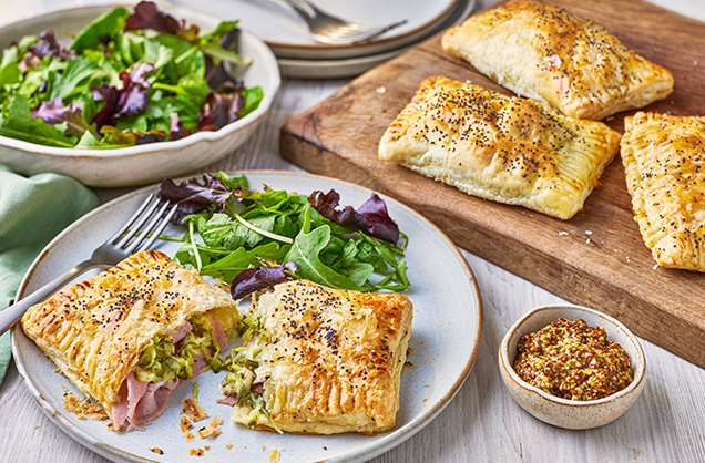 636x418 HamCheeseCourgettePastryPie