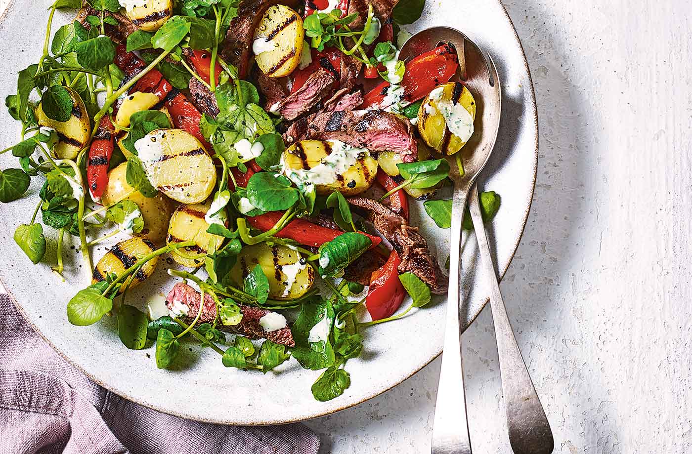 RFO 1400X919PX Peppered steak and potato salad