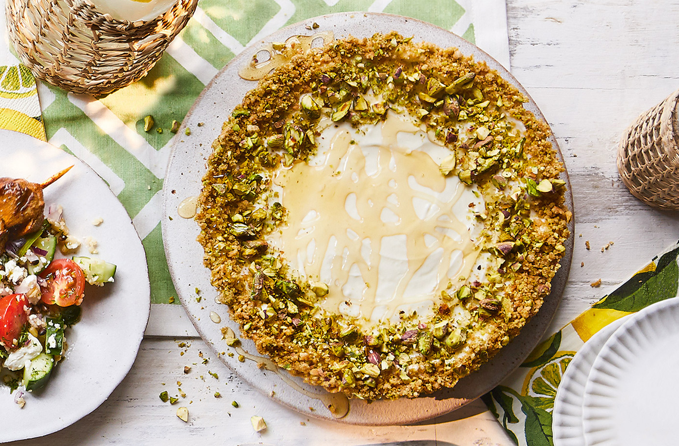 The Middle Eastern-inspired menu