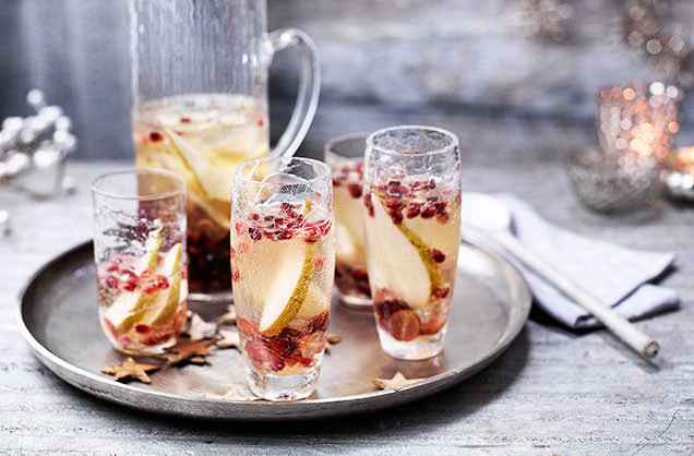 Go big on cocktail garnishes