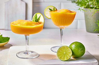 Mango daiquiri slushie
