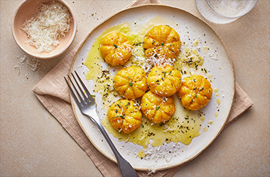 Roasted pumpkin gnocchi