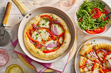 Frying pan pizza