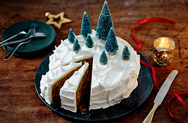 Traditional Christmas cake