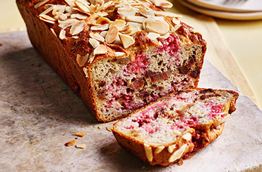 Bakewell banana bread