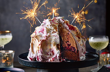 Black Forest baked Alaska