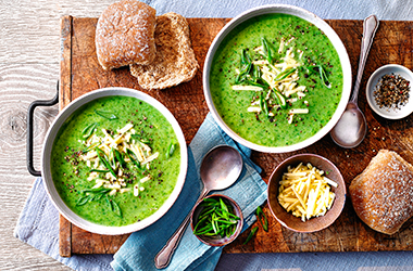 Broccoli Cheddar soup