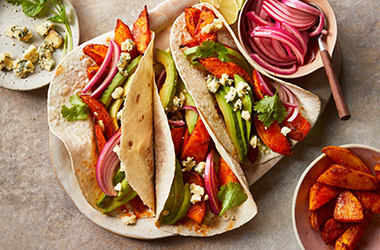 Buffalo swede tacos