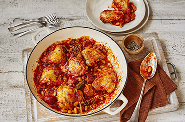 Spanish chicken stew