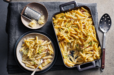 Sweet potato tagine, carbonara bake, cheesy frittata...