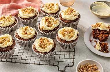 Carrot cake muffins