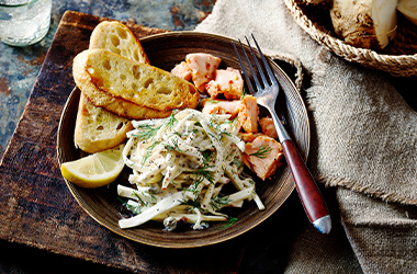 Celeriac and apple remoulade