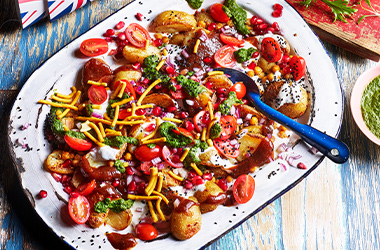 Chaat potato salad