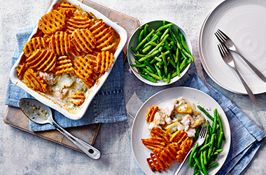 Cheat's fish pie