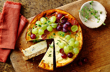 Cheeseboard cheesecake