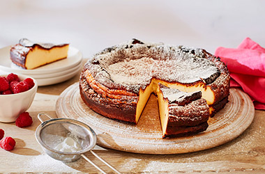 Burnt cheesecake