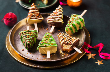 Cheesecake Christmas trees