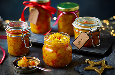 Chipotle chilli and pineapple chutney