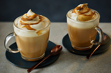 Cinnamon bun latte