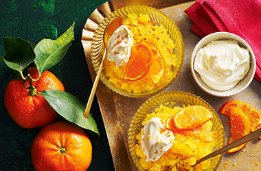 Clementine granita