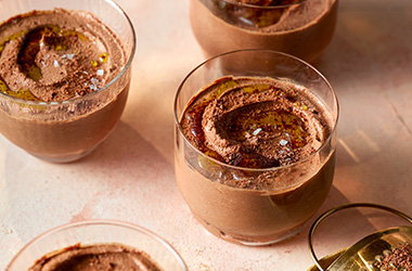 Cottage cheese chocolate mousse