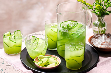 Cucumber mojito sharer