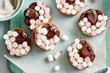 Easter lamb cookies