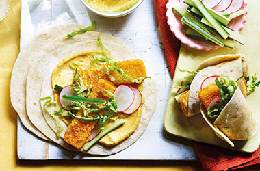 Japanese-style fish finger curry