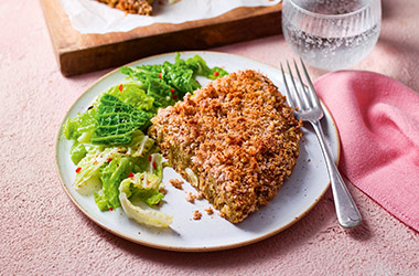 Giant katsu mackerel fishcake