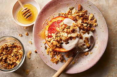 Grapefruit granola