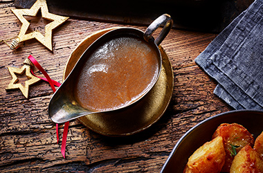 Freeze-ahead golden gravy