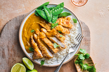 Hidden veg chicken katsu