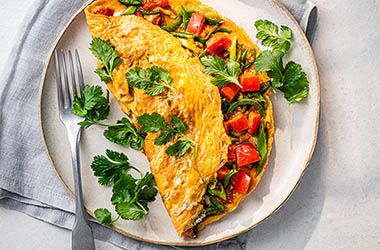 Indian masala omelette