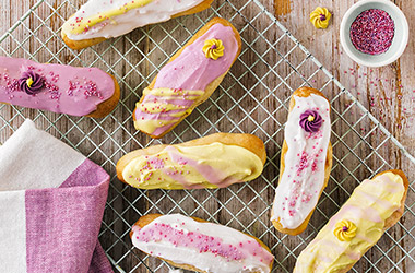 Iced finger buns