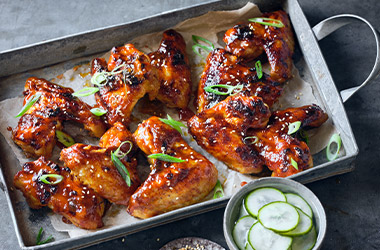 Korean-style chicken wings