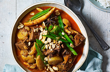 Beef massaman curry