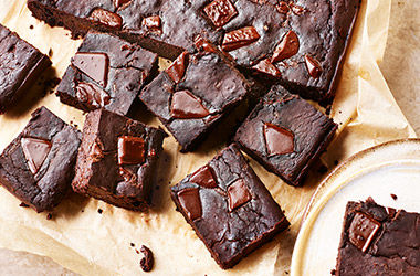 Lentil brownies