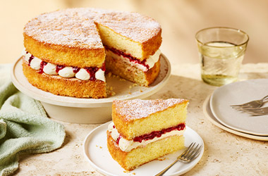 Light-as-air Victoria sponge