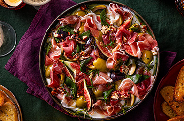 Loaded ricotta sharing dip