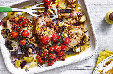 Meat and fish meal plan: Week 2