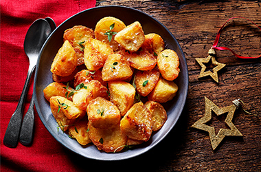 Crunchy freeze-ahead roast potatoes
