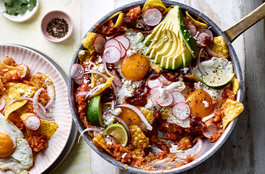 Salsa roja chilaquiles