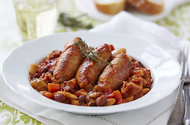 Sausage cassoulet