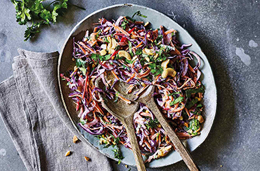 Spiced Indian slaw