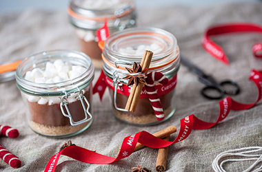 Frances Atkins' spiced hot chocolate kit