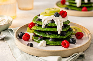 Spinach pancakes