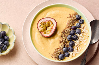 Exotic smoothie bowl