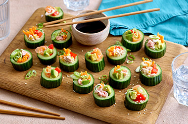 Cucumber sushi