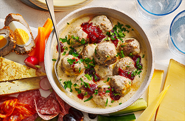 Swedish-inspired meatballs