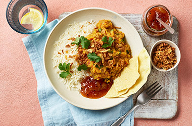 Sweet potato dhal